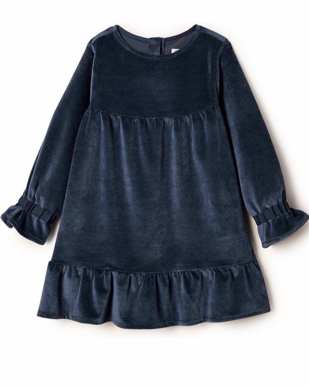 Amazon Essentials x Sofia Grainge girls Corduroy Dress Navy Newborn
